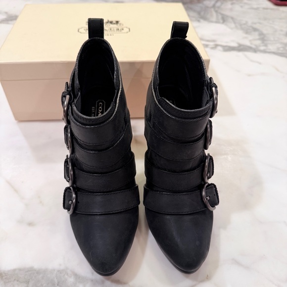 Coach Bootie Heels Tessie Vintage Women’s 6 - Picture 3 of 8